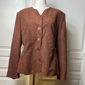 Brown vintage blazer